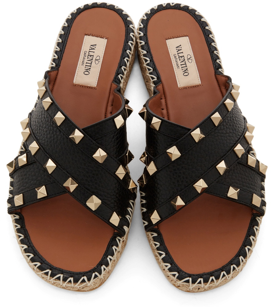 Valentino garavani discount rockstud espadrille sandals