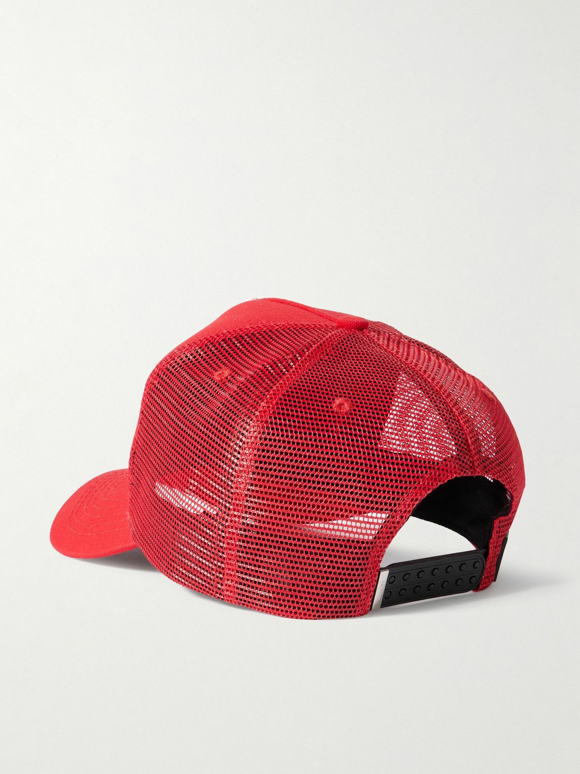 AMIRI - MA Hollywood Appliquéd Cotton-Twill and Mesh Baseball Cap