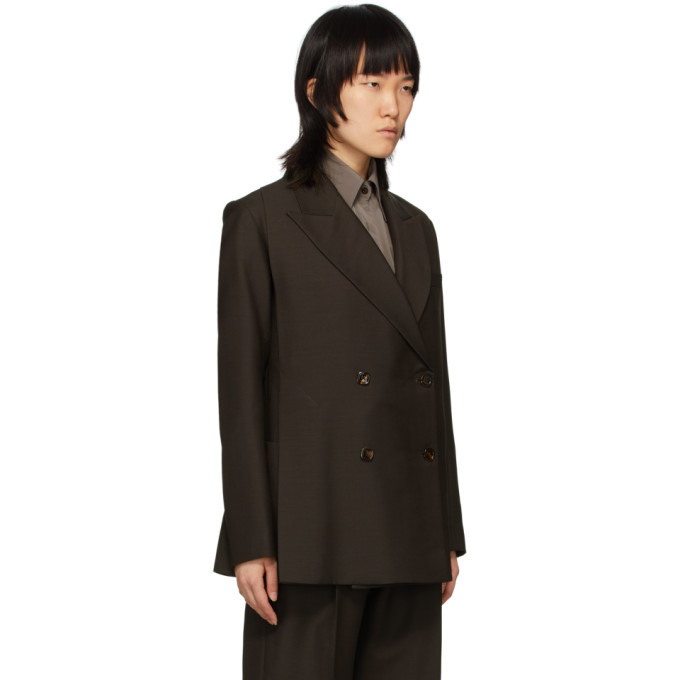 Eftychia Brown Different Sides Blazer