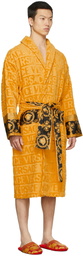 Versace Yellow I Heart Baroque Robe