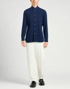 Oliver Spencer Mens Shirt in Navy