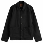 YMC Men's Groundhog Chore Jacket in Black
