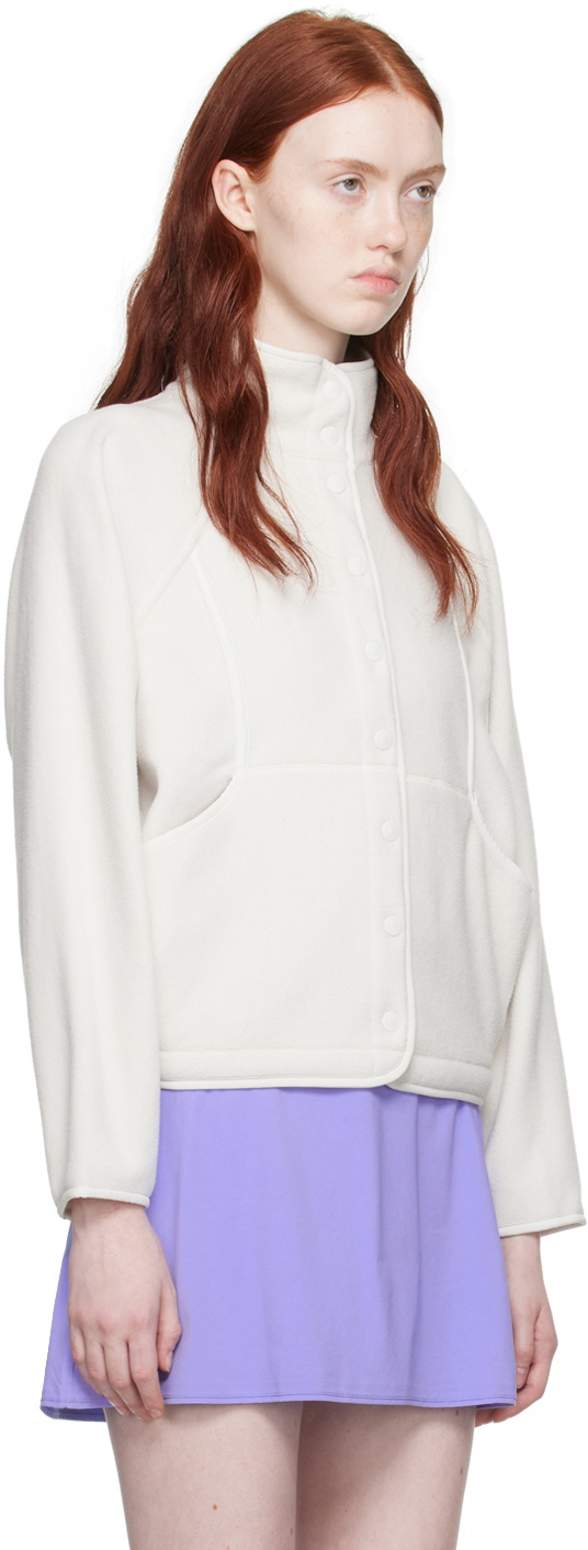 Outdoor Voices Off-White RecFleece Jacket