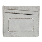 Maison Margiela White 4-Stitches Card Holder