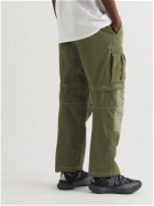 Nike - ACG Straight-Leg Convertible Belted Stretch-Canvas Cargo Trousers - Green
