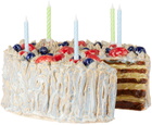 NIKO JUNE SSENSE XX Multicolor Medium Birthday Cake Candle Holder