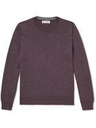 BRUNELLO CUCINELLI - Slim-Fit Cashmere Sweater - Purple