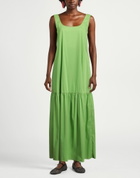 Jijil Womens Maxi dress in Green