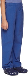The Campamento Kids Blue Printed Trousers