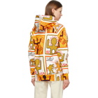 Etudes White Keith Haring Edition All-Over Print Racing Hoodie