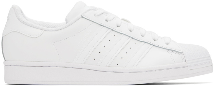 Photo: adidas Originals White Superstar Sneakers