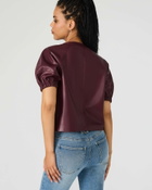 Steve Madden Roxanne Top in Wine