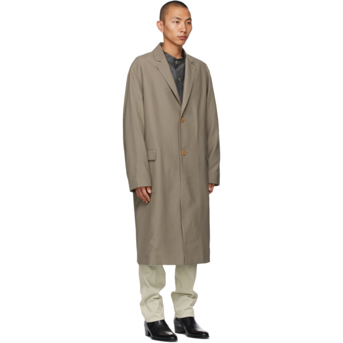 Lemaire Taupe Light Suit Coat Lemaire