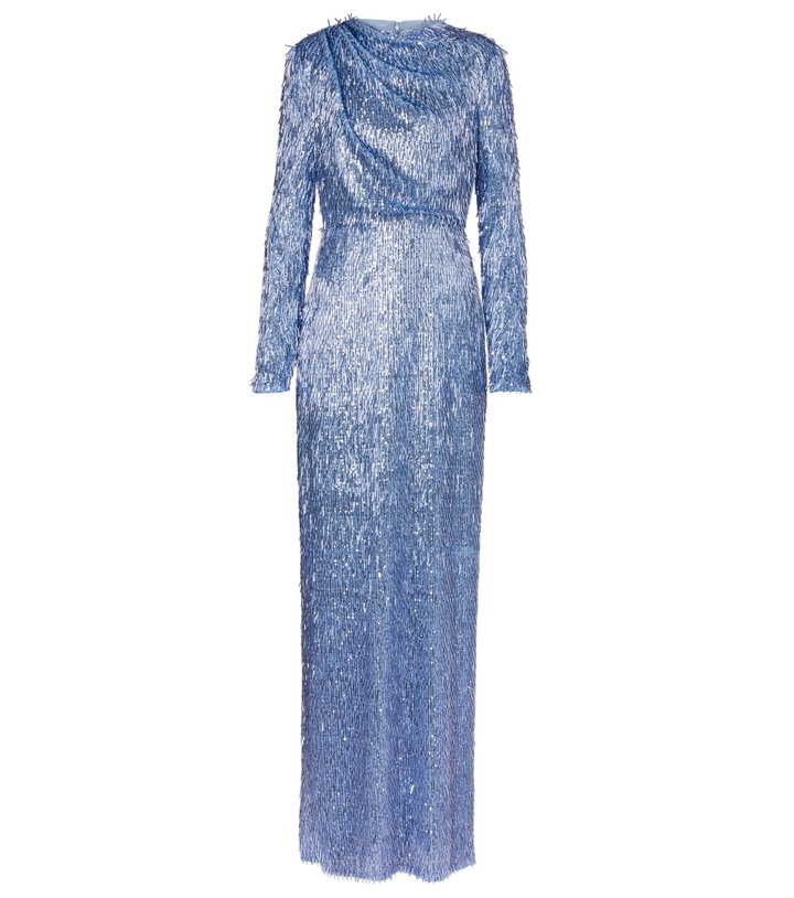Photo: Erdem Draped embellished gown