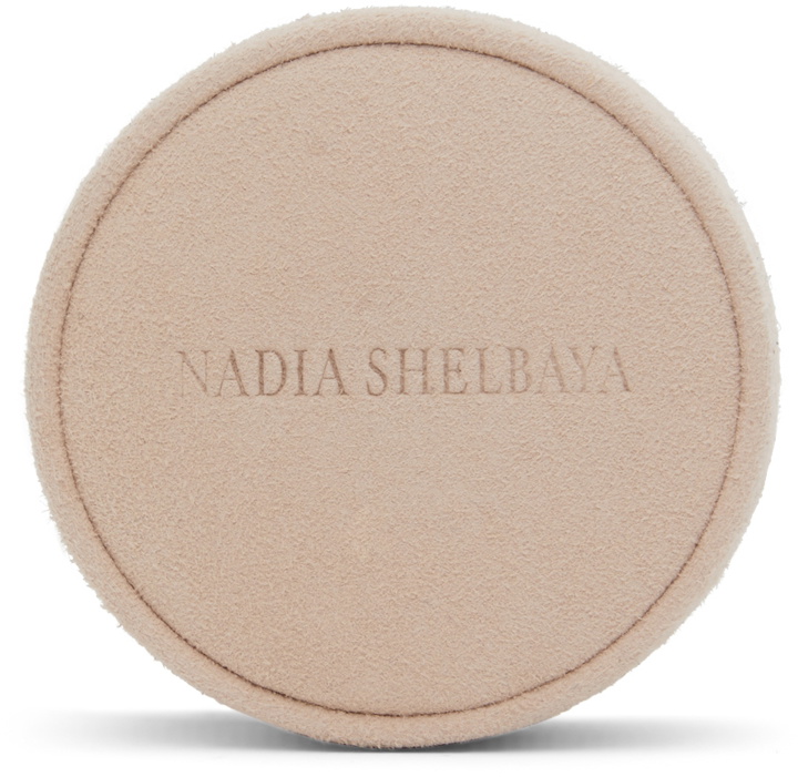Photo: Nadia Shelbaya Pink Suede Ring Jewelry Case