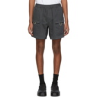 Acne Studios Grey Rosso Shorts