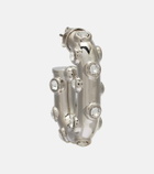 Rabanne Crystal-embellished hoop earrings
