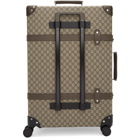 Gucci Beige Globe-Trotter Edition Large GG Suitcase