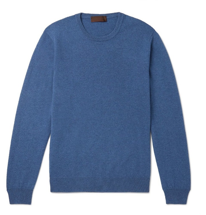 Photo: Altea - Cashmere Sweater - Men - Blue