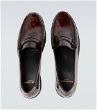 Saint Laurent - Le Loafer patent leather penny loafers