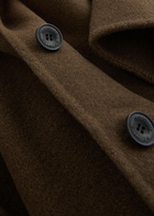 Meotine Karla Cropped Wool-blend Jacket Brown