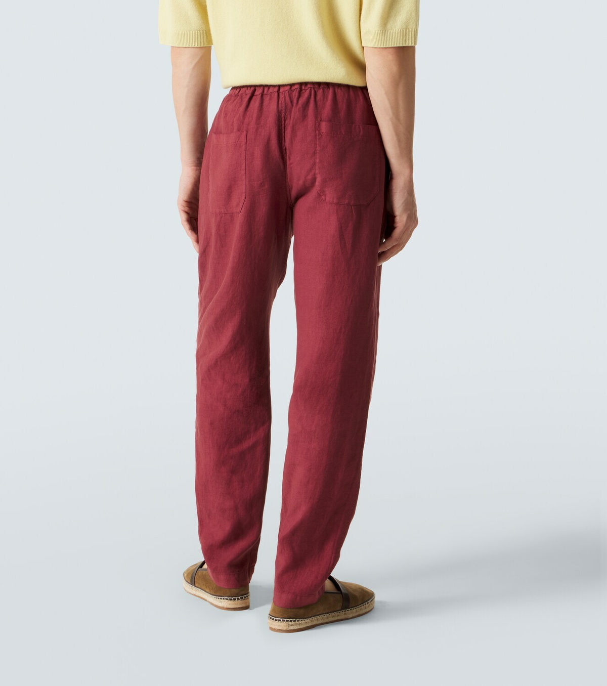 Fedeli Linen tapered pants Fedeli