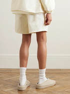 FEAR OF GOD ESSENTIALS - Logo-Appliquéd Straight-Leg Shell Drawstring Shorts - White