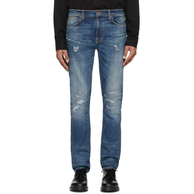 Photo: Nudie Jeans Indigo Lean Dean Jeans