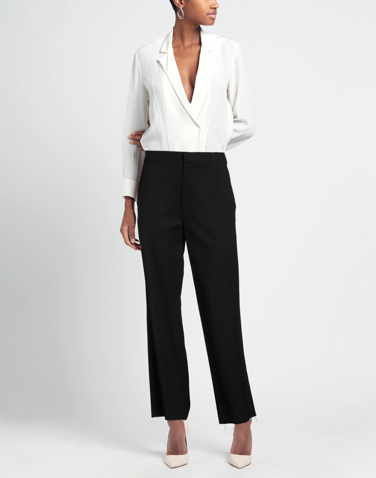 Gauchere Womens Pants in Black