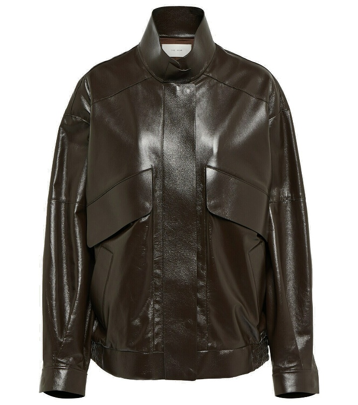 Photo: The Row - Efren leather jacket