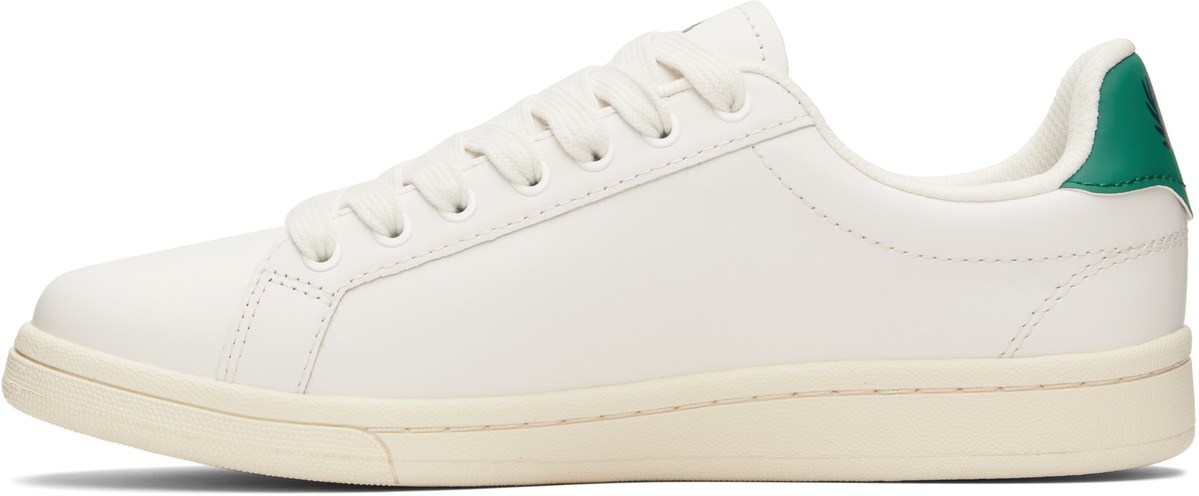 Fred Perry White B721 Leather Tennis Sneakers