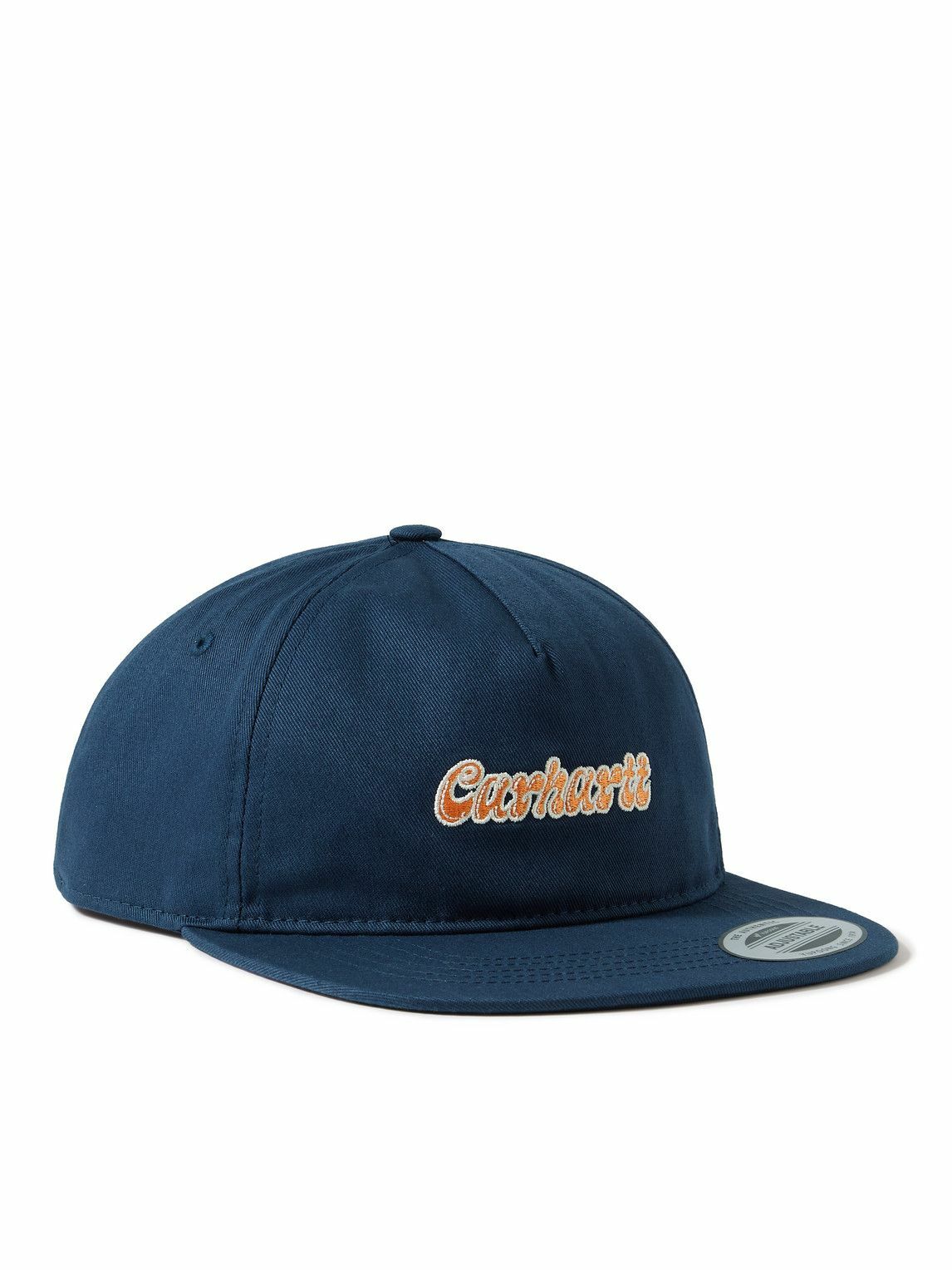 キャップ CARHARTT LIQUID SCRIPT CAP MY628 Carhartt WIP - Liquid Script Logo-Embroidered Cotton-Twill