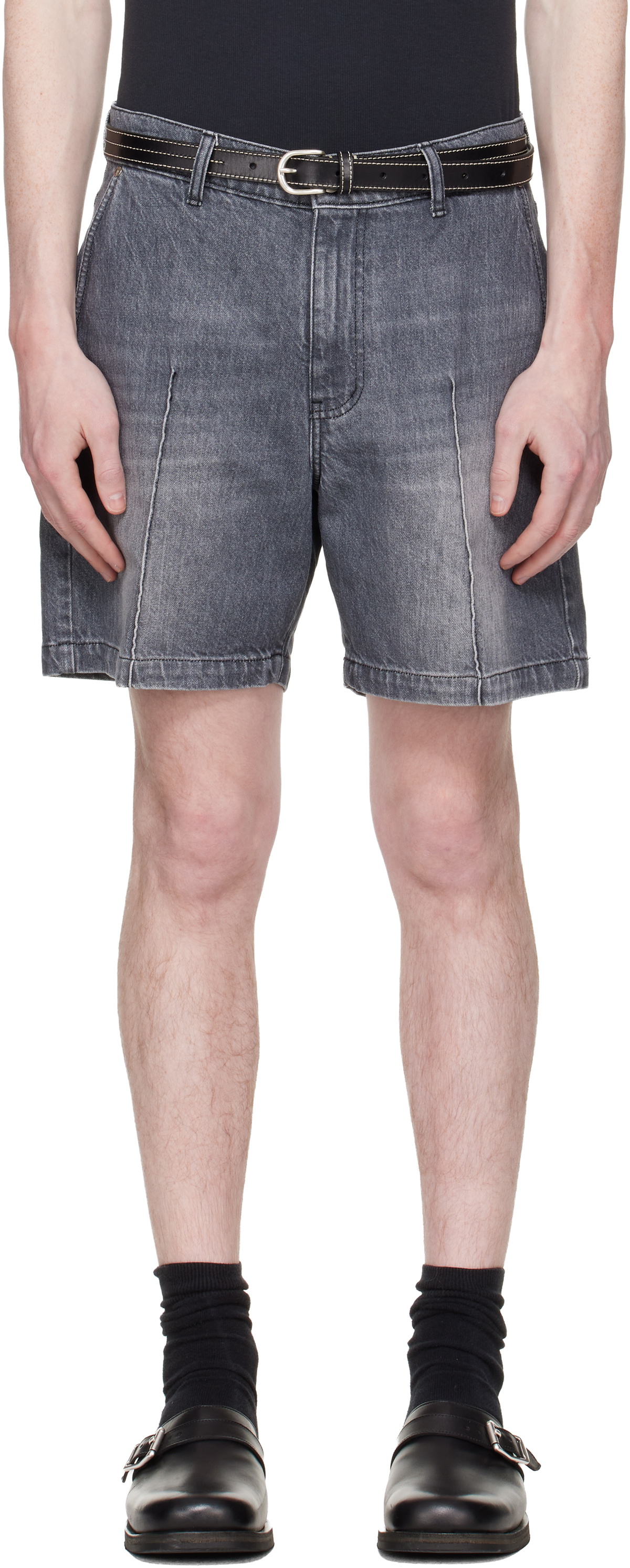 mfpen FAVORITE SHORTS ショーツ XTFSH15J2 UVカット シアサッカー ビーチショートパンツ (単品)