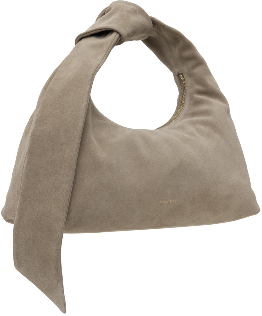 ANINE BING Taupe Grace Bag ANINE BING