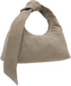 ANINE BING Taupe Grace Bag