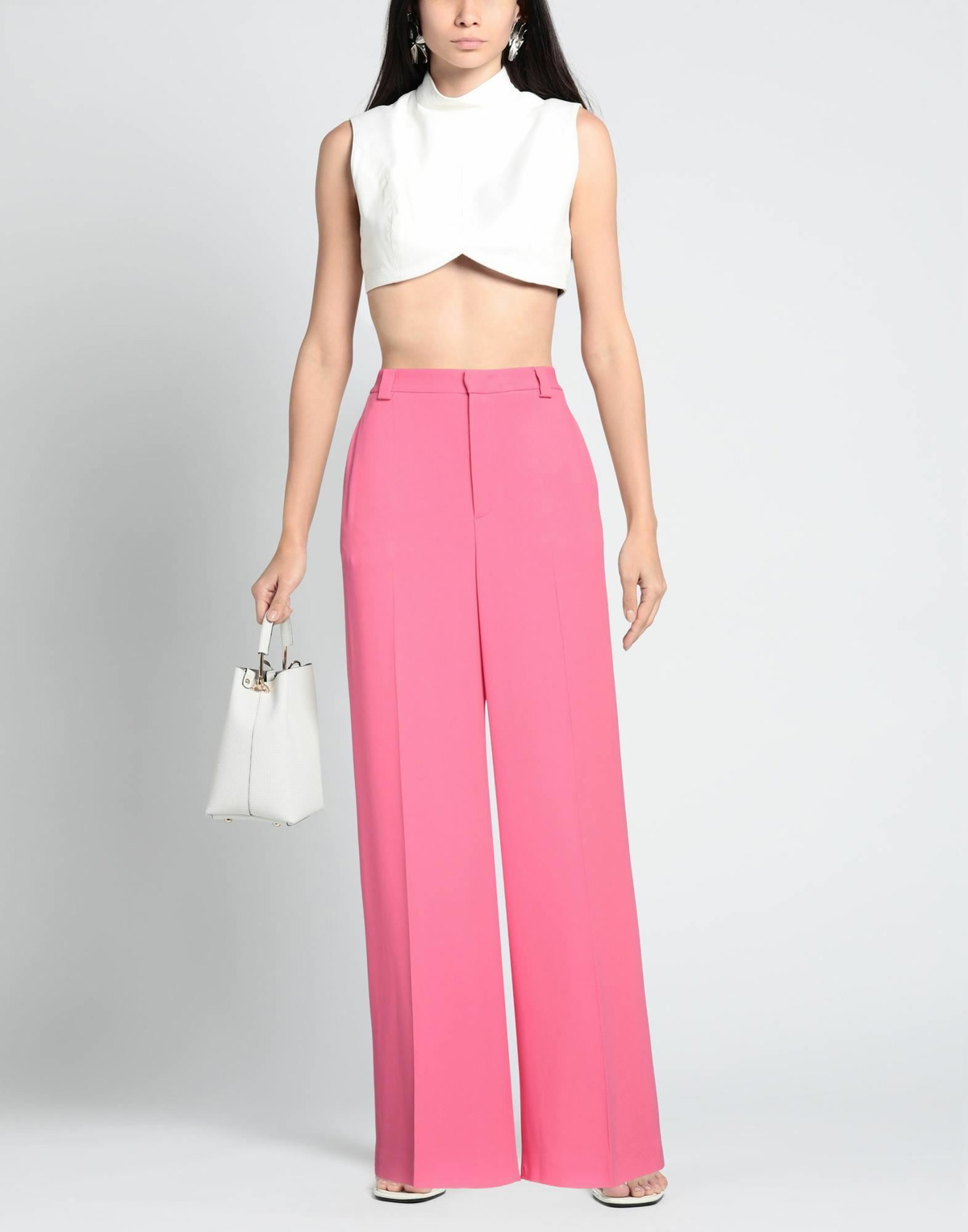 Red Valentino Womens Pants Fuchsia