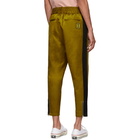 AMI Alexandre Mattiussi Yellow Elastic Waist Band Trousers