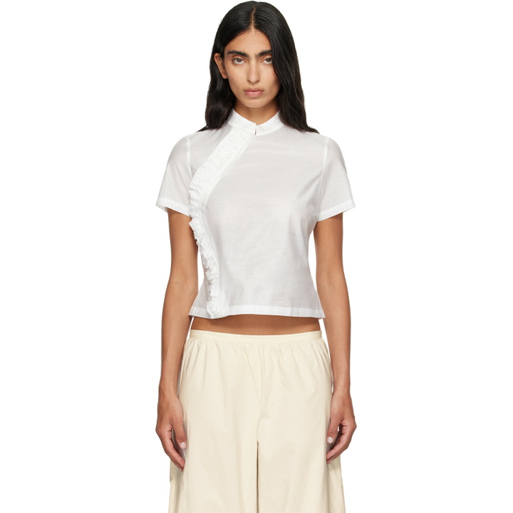 Photo: Paloma Wool White Gaspar Top