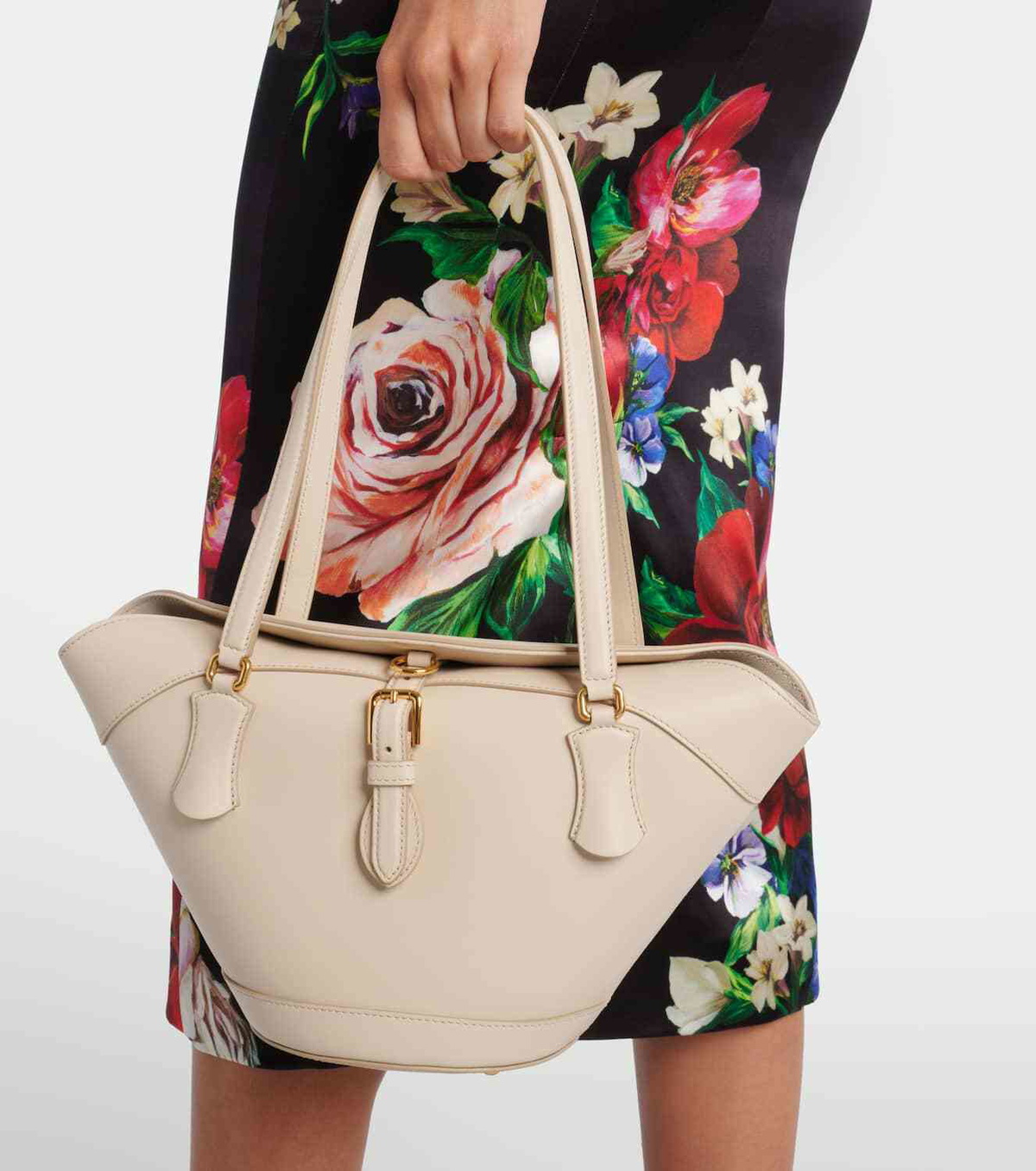 Dolce&Gabbana Capri Medium leather tote bag