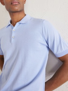 PIACENZA 1733 - Cotton Polo Shirt - Blue