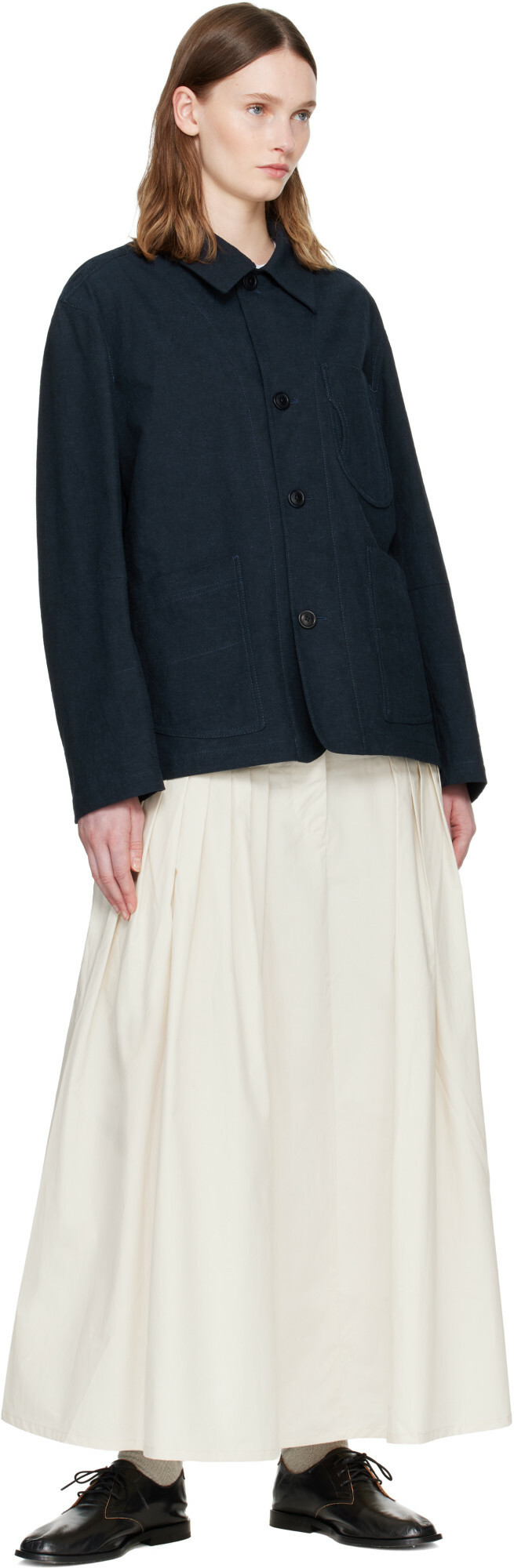 YMC Navy Construction Jacket