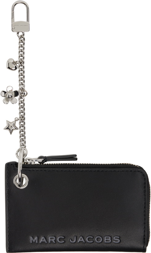 Photo: Marc Jacobs Black 'The Top Zip Charm' Coin Pouch