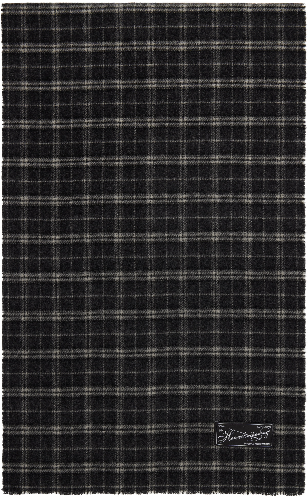 mfpen Gray Wool Scarf