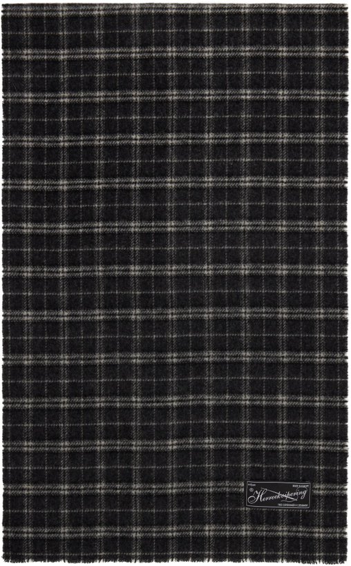 Photo: mfpen Gray Wool Scarf