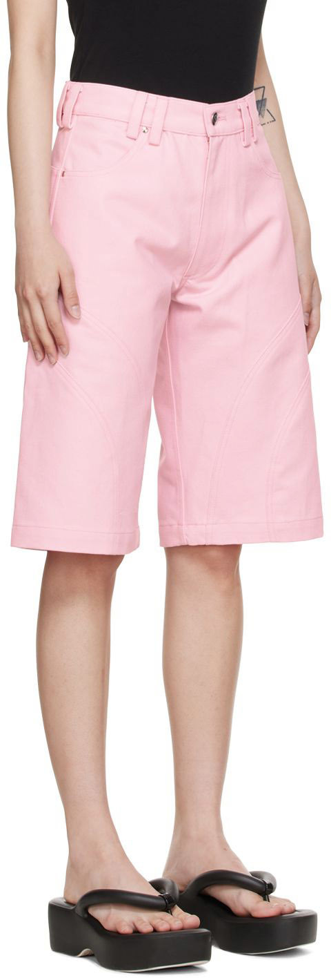 Marshall Columbia SSENSE Exclusive Pink Denim Shorts