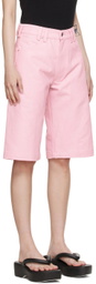 Marshall Columbia SSENSE Exclusive Pink Denim Shorts