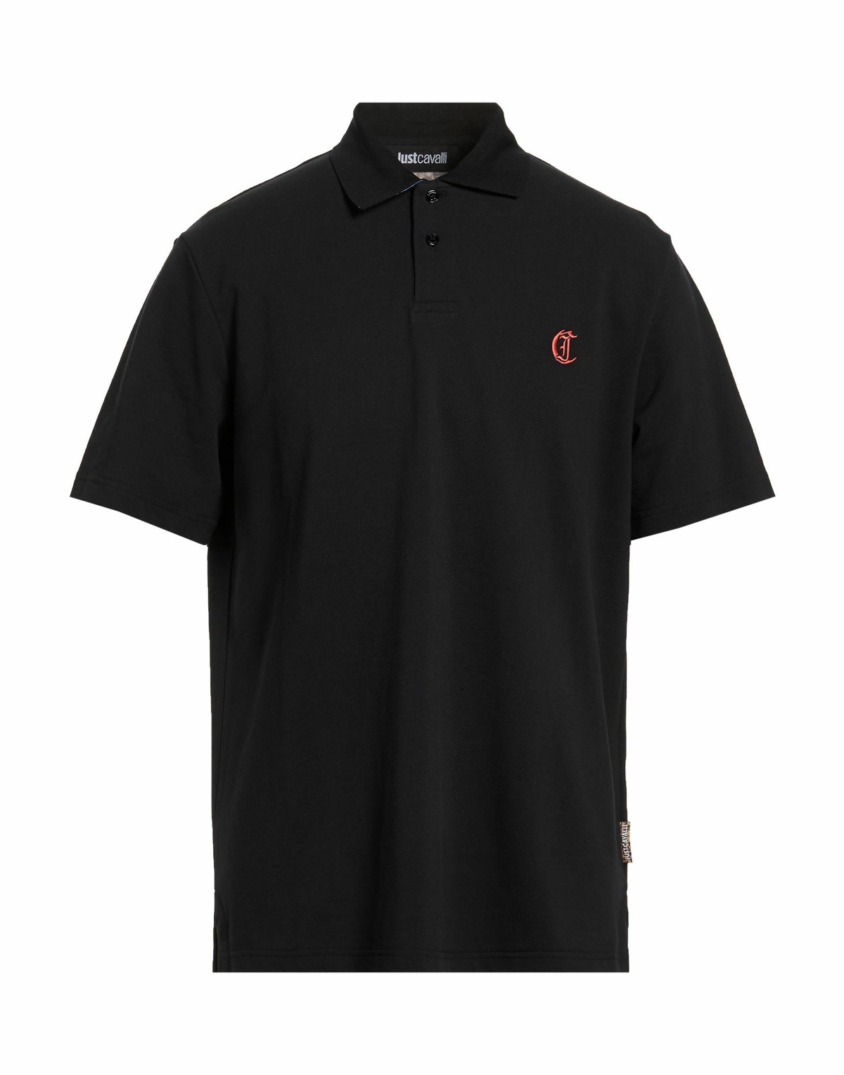 Just Cavalli Mens Polo shirt in Black