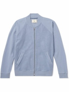 Folk - Rework Cotton Zip-Up Sweatshirt - Blue