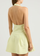 Odd Muse The Ultimate Muse Halterneck Mini Dress Lime
