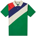 Gucci Short Sleeve Rugby Polo